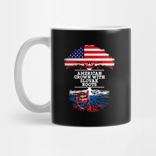 American Grown With Slovak Roots - Gift for Slovak From Slovakia Mug